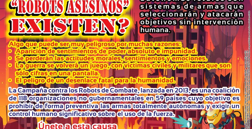 ¿SABÍAS QUE LOS “ROBOTS ASESINOS” EXISTEN?